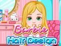 Mchezo Ubunifu wa nywele za Barbie  online