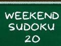 Mchezo Wikendi ya Sudoku 20  online