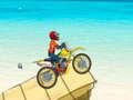 Mchezo Kuruka Motocross Beach  online