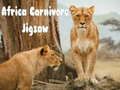 Mchezo Afrika Carnivore Jigsaw  online