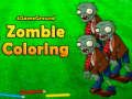 Mchezo 4Gameground zombie Coloring online