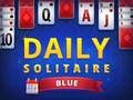 Mchezo Kila siku Solitaire Bluu  online