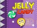Mchezo Jelly dhidi ya Pipi  online