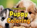 Mchezo 4Gameground Puppy Coloring online