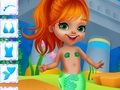 Mchezo Mermaid karatasi ya doll mavazi online