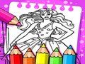 Mchezo Kitabu cha kuchorea cha Barbie  online