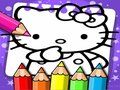 Mchezo Hello Kitty Coloring Kitabu  online
