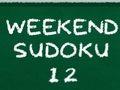 Mchezo Wikendi ya Sudoku 12  online