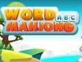 Mchezo Neno ABC Mahjong  online