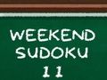 Mchezo Wikendi ya Sudoku 11  online