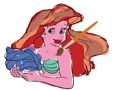 Mchezo 4Gameground Little Mermaid Coloring online