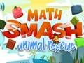 Mchezo Uokoaji wa Wanyama wa Math Smash online Mchezo Uokoaji wa Wanyama wa Math Smash online