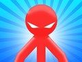 Mchezo Red Stickman vs Shule ya Monster  online