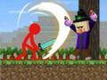 Mchezo Stickman dhidi ya Craftman  online