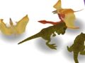Mchezo Dinosaurs Unganisha na Kupigana  online