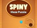 Mchezo Spiny maze puzzle online