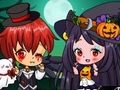 Mchezo Wanandoa wa Halloween Chibi online Mchezo Wanandoa wa Halloween Chibi online