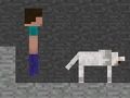 Mchezo Steve na Wolf  online