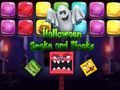 Mchezo Nyoka ya Halloween na Vitalu  online