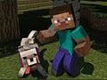 Mchezo Minicraft: Steve na Wolf Adventure  online