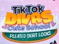 Mchezo Sketi Ya Kupendeza ya Shule ya TikTok Divas Inaonekana  online