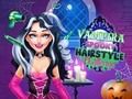 Mchezo Changamoto ya Mtindo wa Nywele wa Vampira Spooky  online