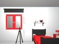 Mchezo Chumba Cheupe cha 3D  online