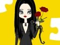 Mchezo Jumatano Addams Jigsaw Puzzle online Mchezo Jumatano Addams Jigsaw Puzzle online