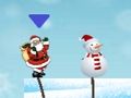 Mchezo Kuruka kwa Santa SnowMan  online