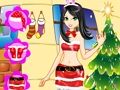 Mchezo Krismasi msichana dressup  online