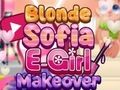 Mchezo Blonde Sofia: E-msichana makeover online