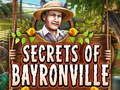 Mchezo Siri za Bayronville  online