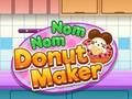 Mchezo Nom nom donut mtengenezaji online