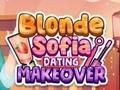 Mchezo Blonde Sofia Kuchumbiana Makeover online