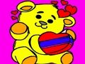 Mchezo Rahisi Coloring Valentine  online