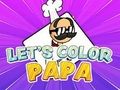 Mchezo Hebu Rangi Baba  online