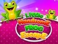 Mchezo Kidogo Handsome Frog Escape  online