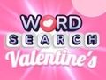 Mchezo Neno Tafuta Valentine's  online