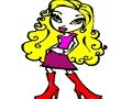 Mchezo Uchoraji Rahisi wa Bratz online Mchezo Uchoraji Rahisi wa Bratz online
