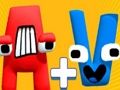 Mchezo Unganisha Alfabeti ya 3D  online