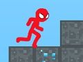 Mchezo Stickman blockworld Parkour 2 online