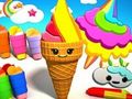 Mchezo Kitabu cha Kuchorea: Ice Cream  online
