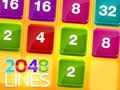 Mchezo 2048 Mistari  online