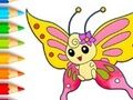 Mchezo Kitabu cha Kuchorea: Butterfly  online