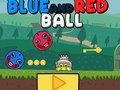 Mchezo Mpira wa Bluu na Mwekundu  online