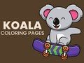 Mchezo Kurasa za Kuchorea Koala  online