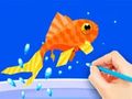 Mchezo Kitabu cha Kuchorea: Samaki  online