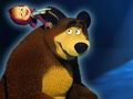 Mchezo Masha na Bear Siri Stars  online
