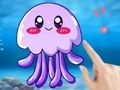 Mchezo Kitabu cha Kuchorea: Jellyfish  online