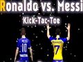 Mchezo Messi vs Ronaldo kick tac toe online